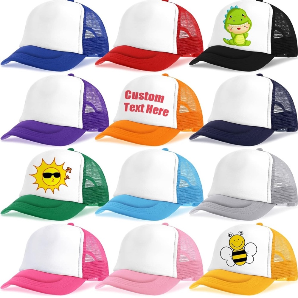 Unisex custom kids hats